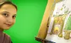 Футболка білого кольору з дитячим малюнком Сплячка від Ксюші